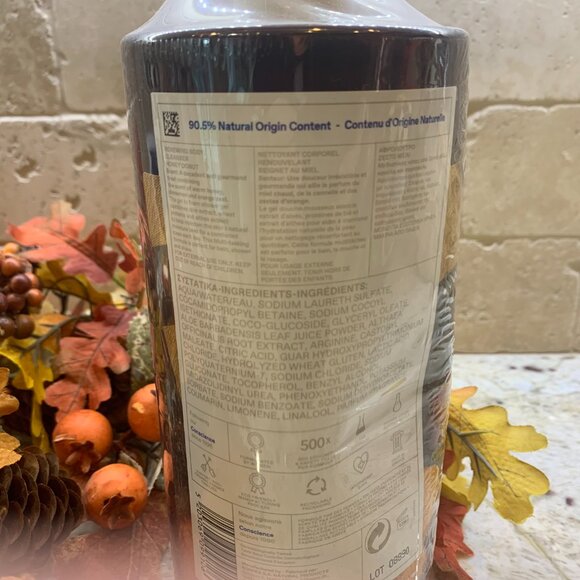 Korres HONEY DONUT Renewing Body Cleanser 33oz. NWT - Picture 5 of 7